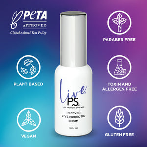 Recover Live Probiotic Serum | Live P.S.