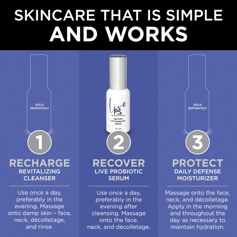 Recover Live Probiotic Serum | Live P.S.