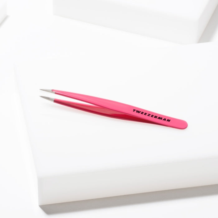 Pretty In Pink Point Tweezer | Tweezerman