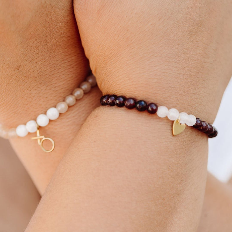 Gemstone Heart Bracelet | Purpose Jewelry