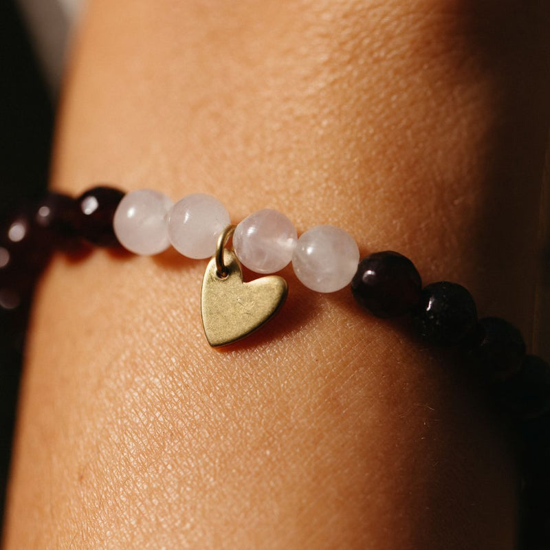 Gemstone Heart Bracelet | Purpose Jewelry