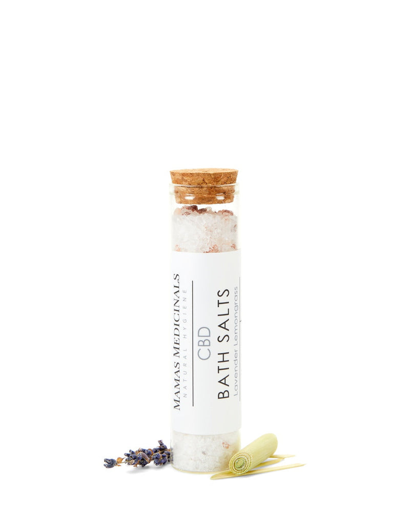 CBD Bath Salts - Lavender Lemongrass | Mamas Medicinals