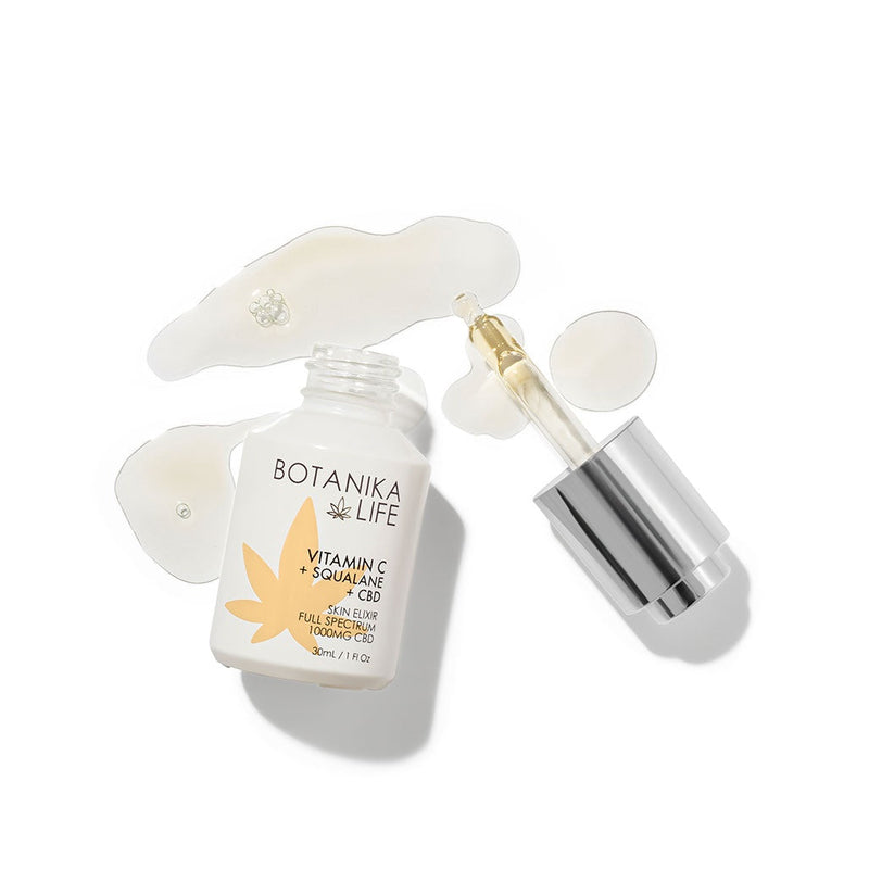 Vitamin C + Squalane + CBD Skin Elixir | Botanika Life