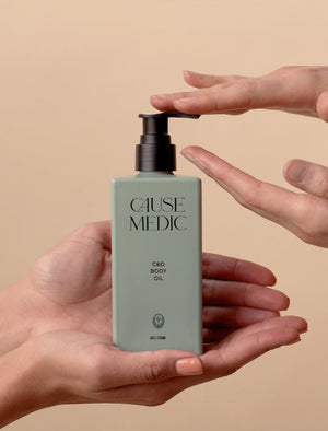 CBD Body & Massage Oil | Cause + Medic