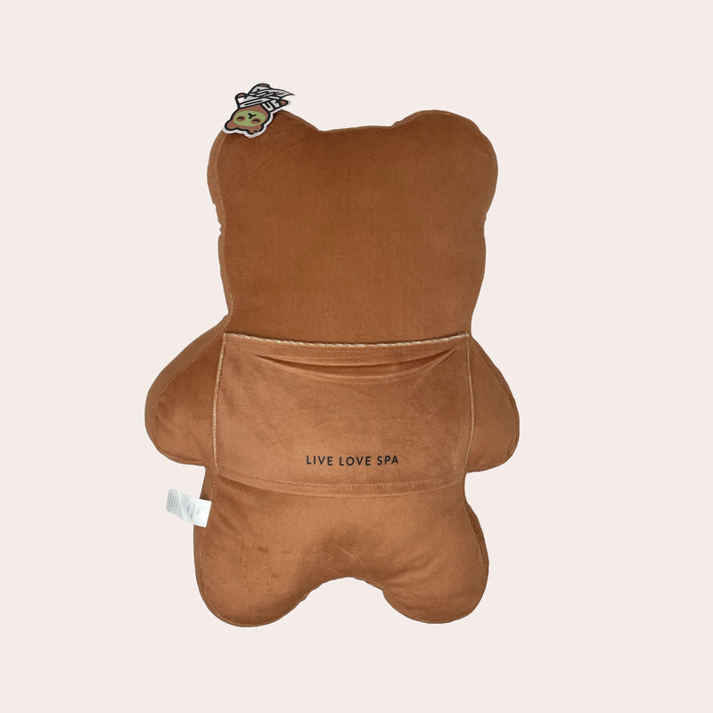 Lounging Spa Bear Plushie | Lucky Owl