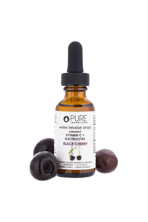 Electrolytes + Vitamin C Black Cherry -  | Pure Inventions