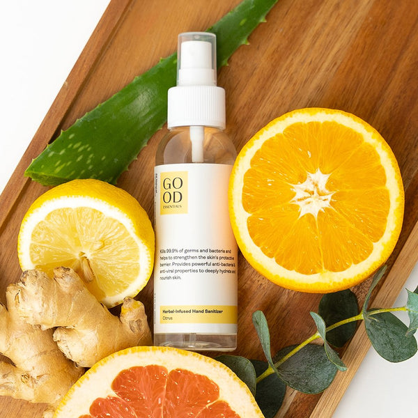 Herbal Infused Hand Sanitizer - Citrus | Good Essentials