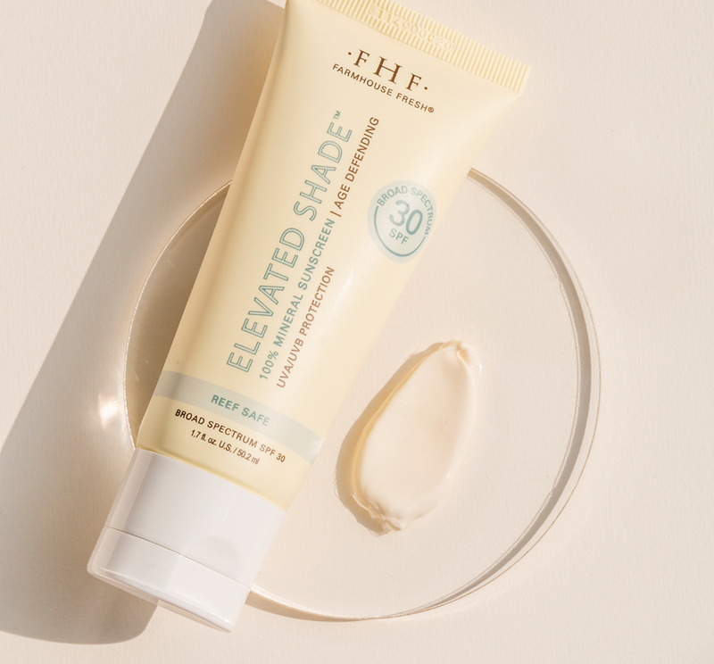 Elevated Shade® Age-Defending 100% Mineral Sunscreen | Farmhouse Fresh