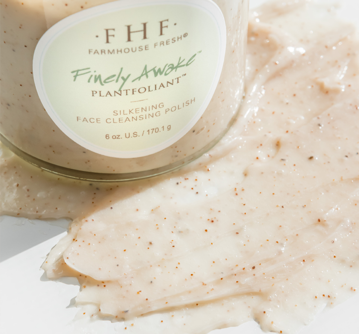 Finely Awake Plantfoliant Silkening Face Cleansing Polish | Farmhouse Fresh