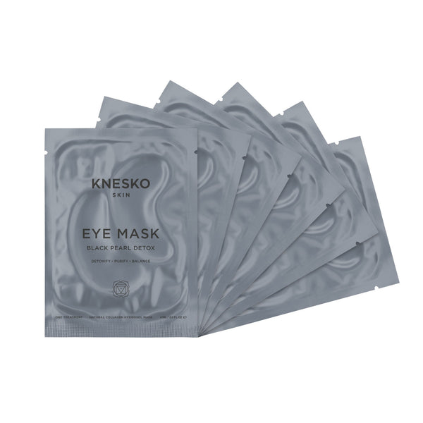 Black Pearl Detox Eye Mask - 6 Pack | Knesko