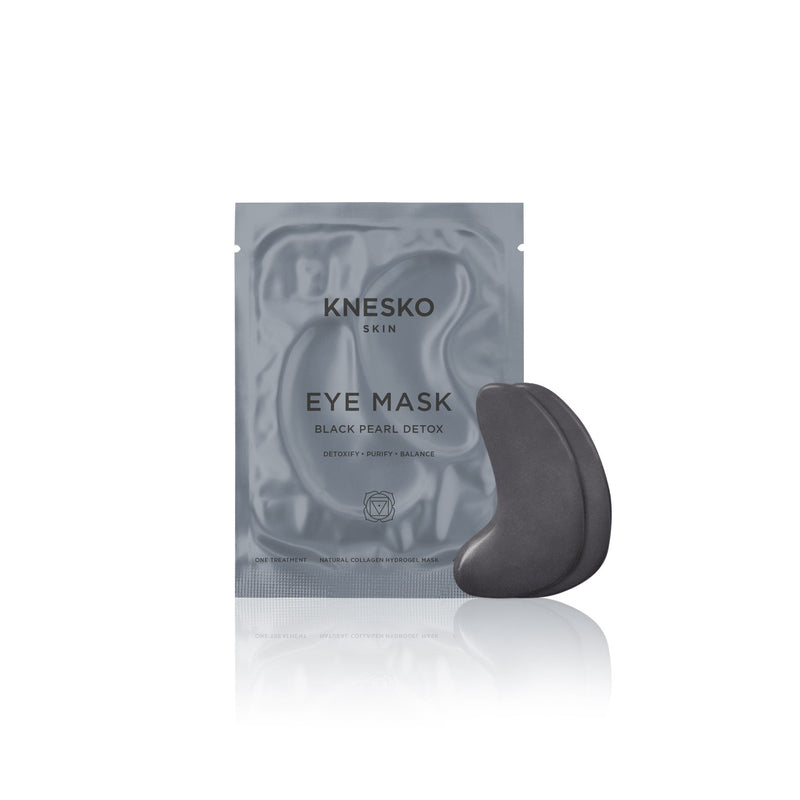 Black Pearl Detox Eye Mask - Single | Knesko