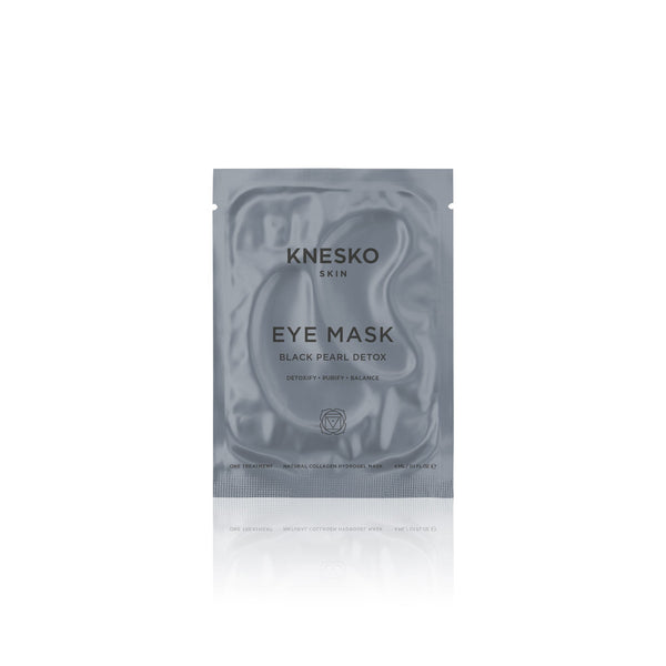 Black Pearl Detox Eye Mask - Single | Knesko