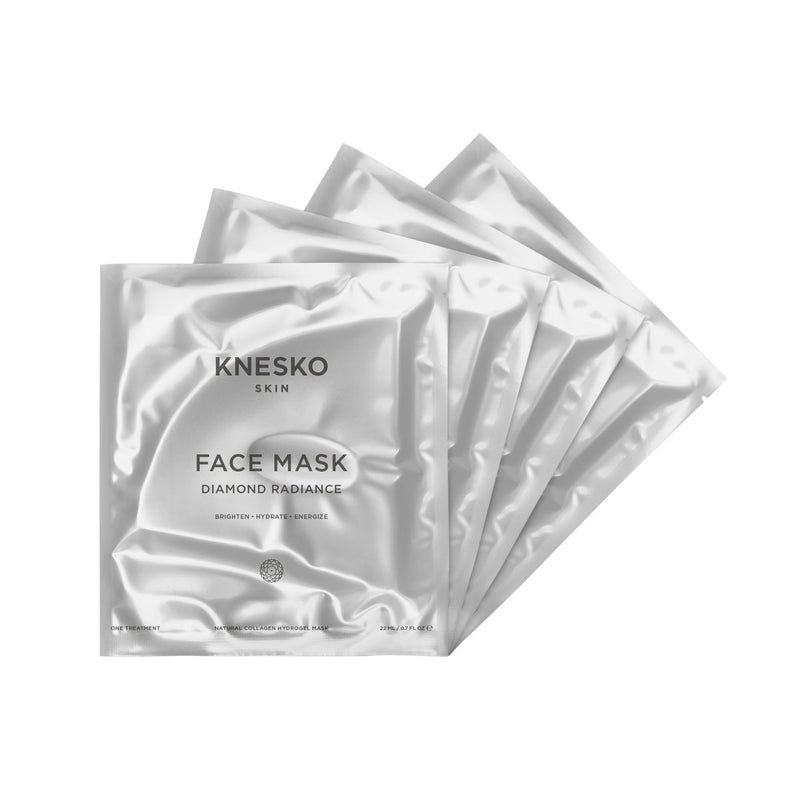 Diamond Radiance Face Mask - 4 Pack | Knesko