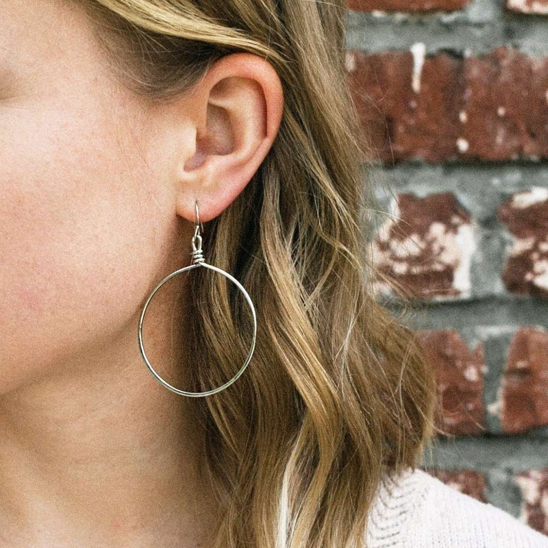 Olivia Hoop Earrings | Purpose Jewelry