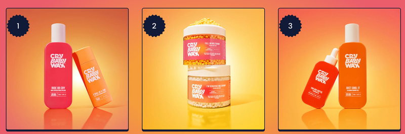 Just Cool It Calming Mango Gel | Crybaby Wax