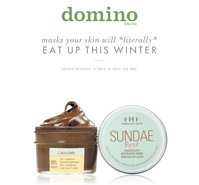 Sundae Best® Chocolate Softening Mask with CoQ10 | Farmhouse Fresh