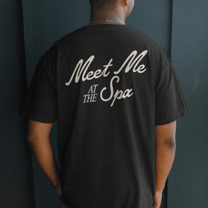 Meet Me At The Spa Retro Unisex T-Shirt | Lucky Owl