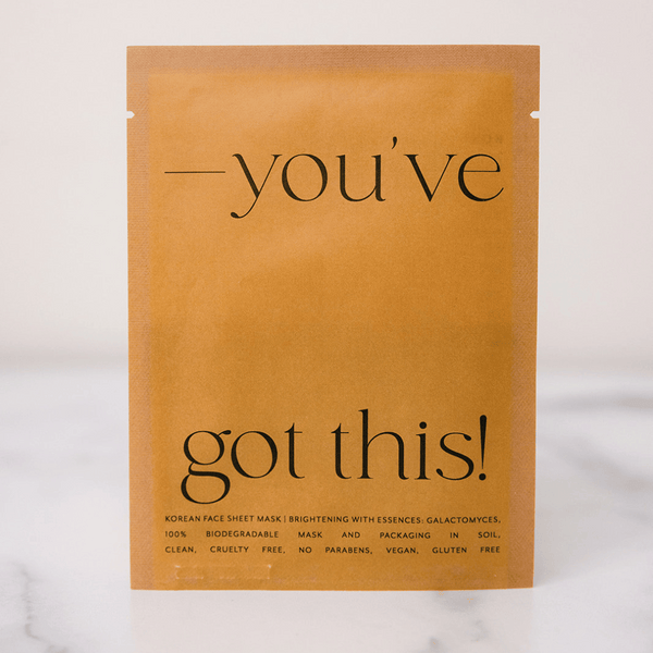 Korean Sheet Mask - You've Got This | Lucky Owl