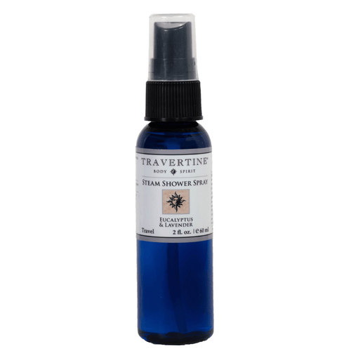 Eucalyptus + Lavender Steam Shower Spray | Travertine Spa