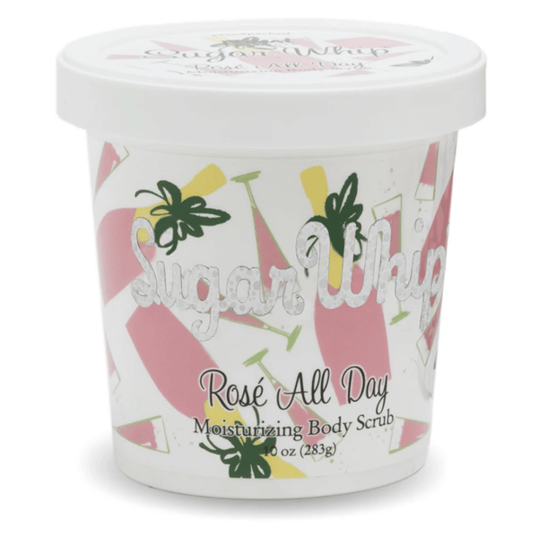 Rose All Day Sugar Whip Body Scrub 10 oz | Primal Elements