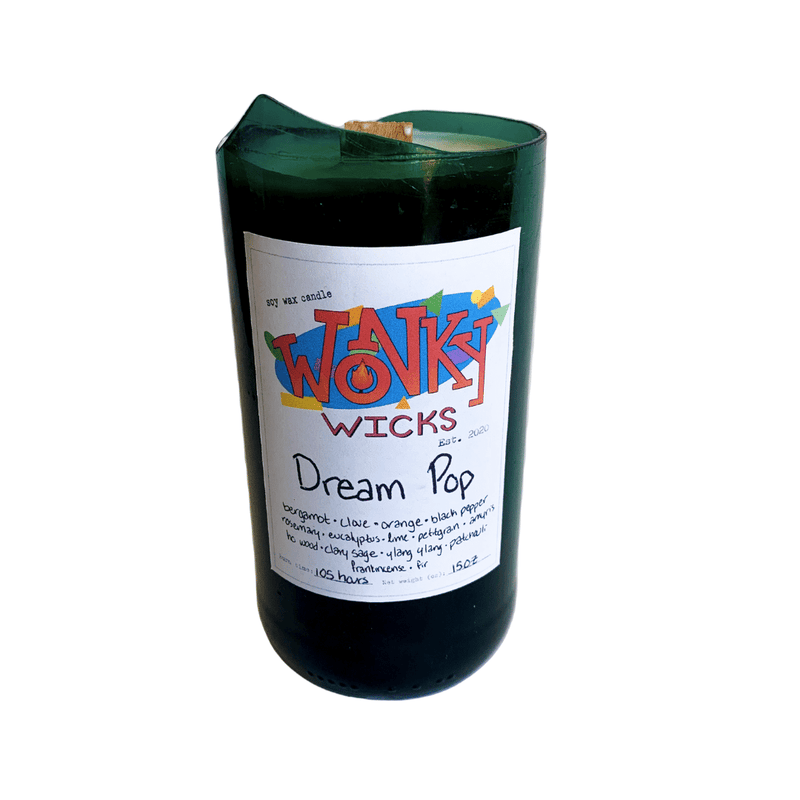 Dream Pop Soy Wax Candle | Wonky Wicks