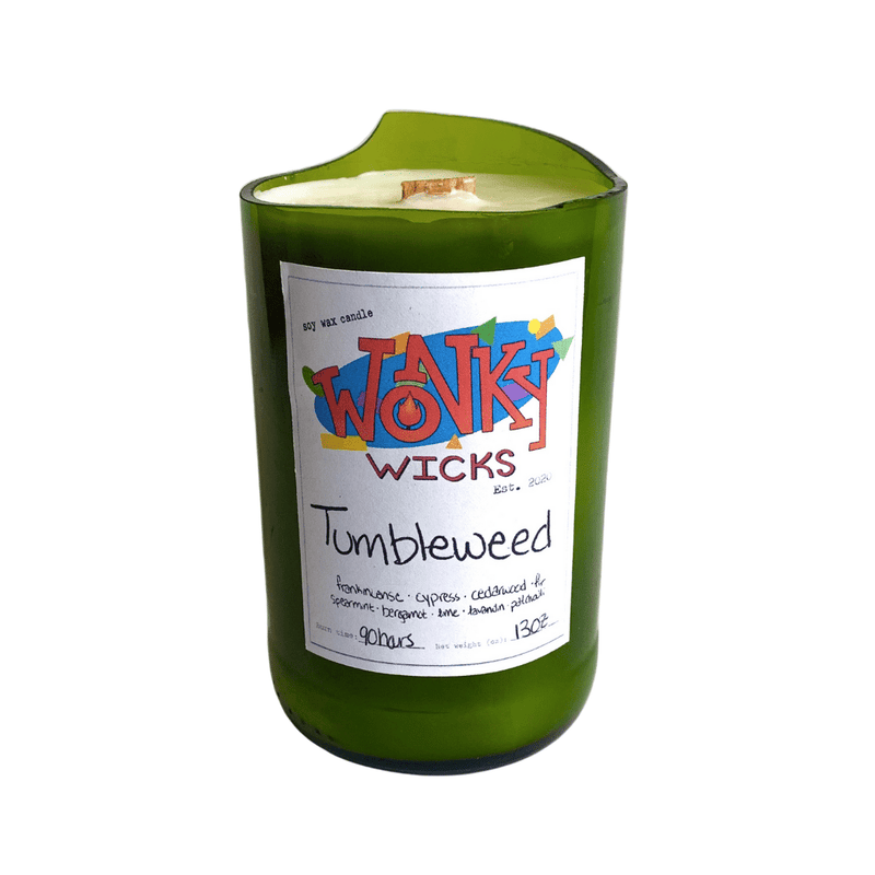 Tumbleweed Soy Wax Candle | Wonky Wicks