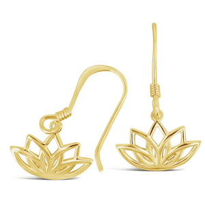 Lotus Earrings | Little Sparkles