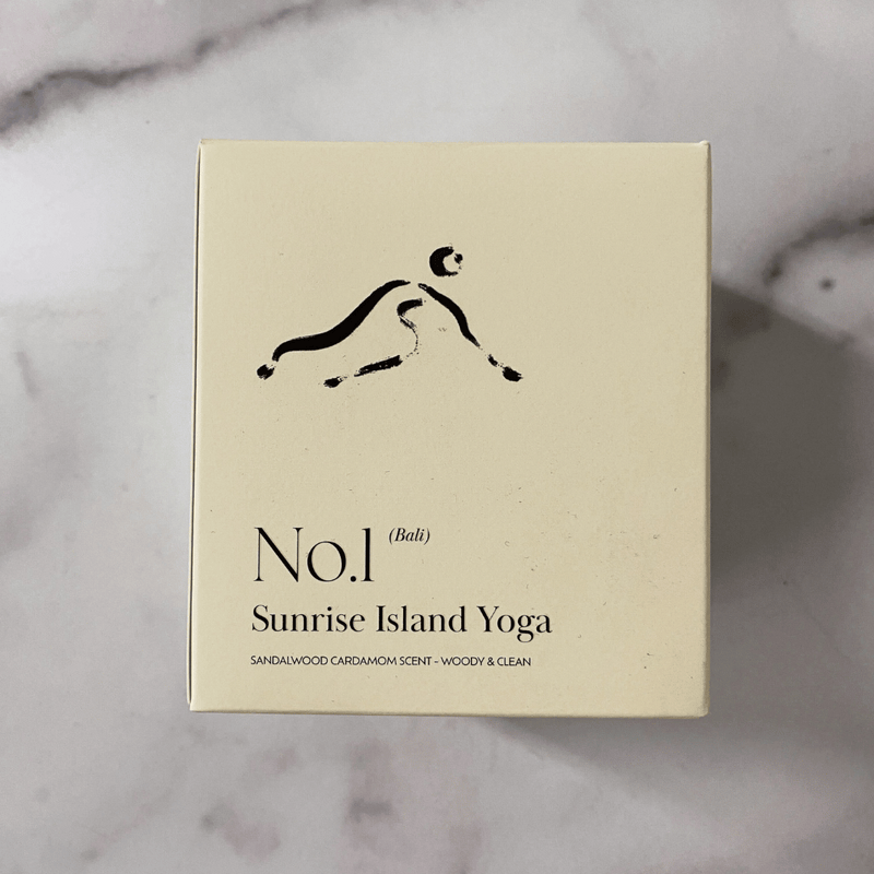 No. 1 Sunrise Island Yoga (Bali) 8 oz Candle | Lucky Owl