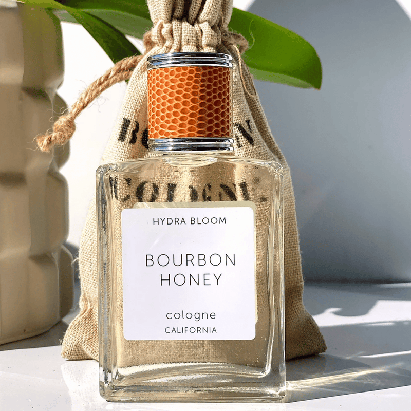 Bourbon + Honey Cologne - Unisex Masculine Scent | Hydra Bloom