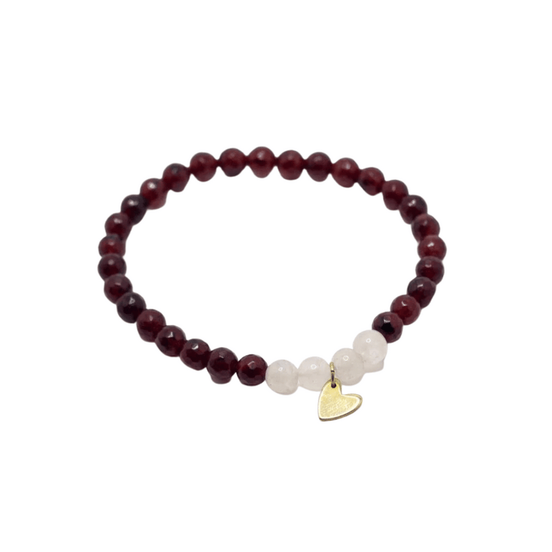 Gemstone Heart Bracelet | Purpose Jewelry