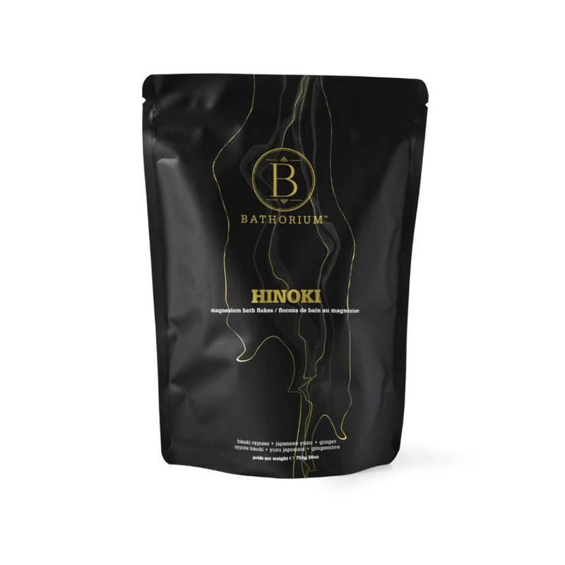 Hinoki Magnesium Bath Flakes | Bathorium