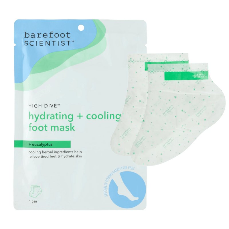 High Dive Hydrating Foot Mask | Barefoot Scientist