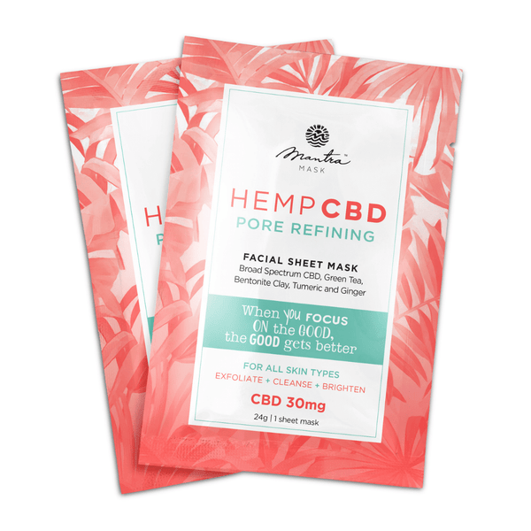 Hemp CBD Pore Refining Mask | Mantra Mask