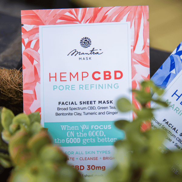 Hemp CBD Pore Refining Mask | Mantra Mask