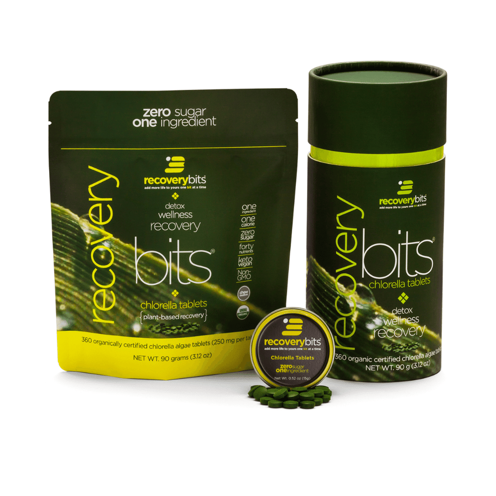 RECOVERYbits® Chlorella Algae algae tablets | Energy Bits