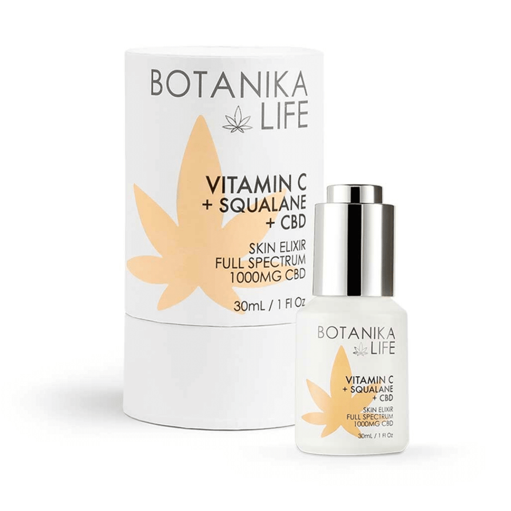 Vitamin C + Squalane + CBD Skin Elixir | Botanika Life