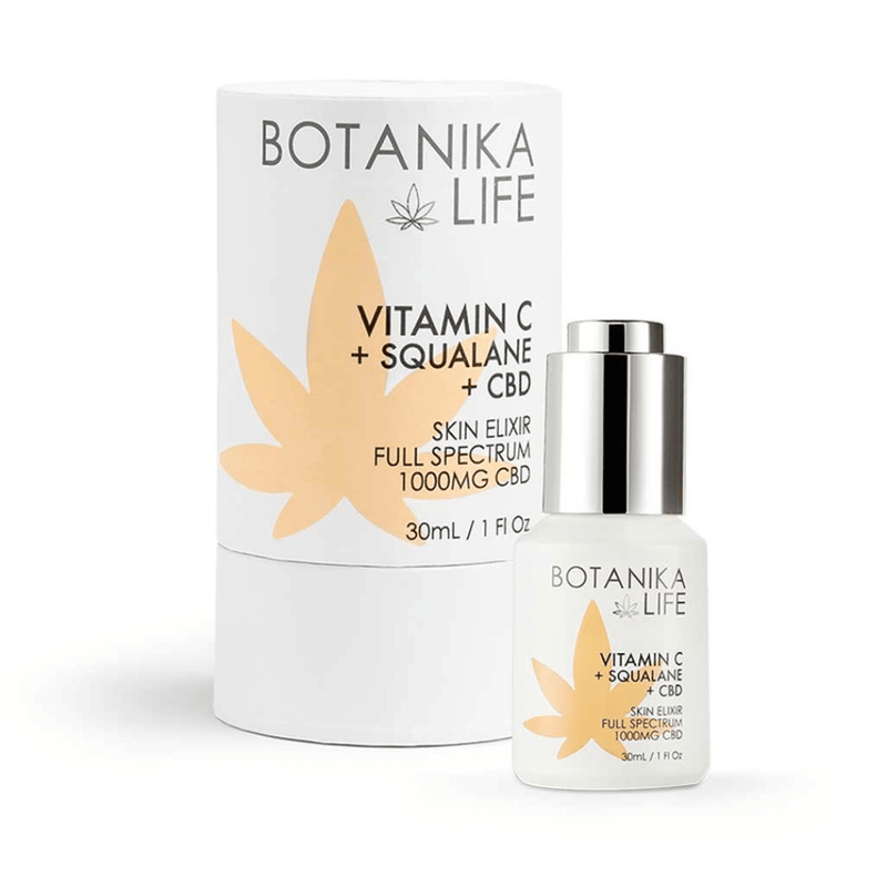 Vitamin C + Squalane + CBD Skin Elixir | Botanika Life