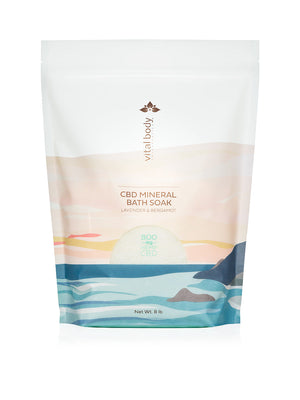 CBD Mineral Bath Soak | Vital Body Therapeutics