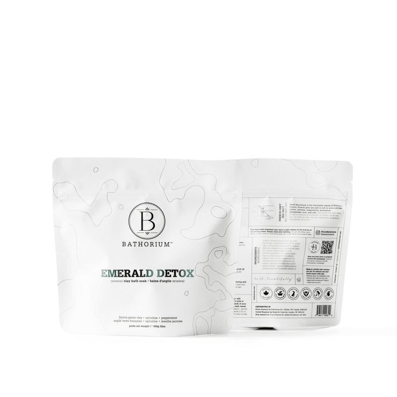 Emerald Detox Clay Mineral Soak | Bathorium