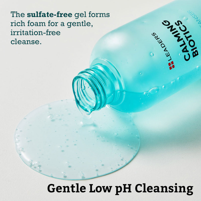 Calming Biotics Gel Cleanser | Leaders