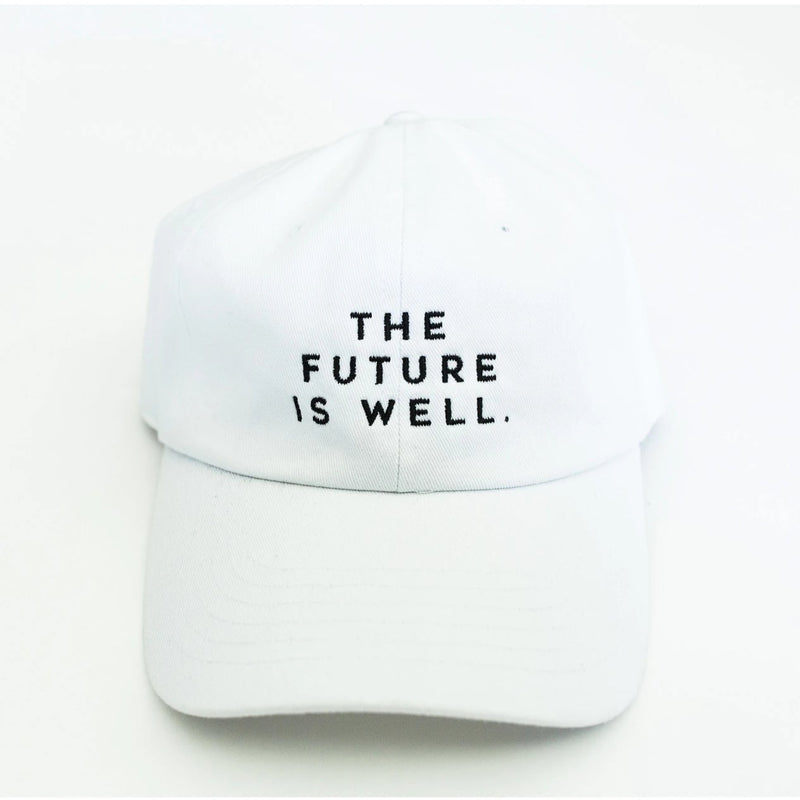 Wellness Month Dad Hat - Future is Well - White | Wellness Month