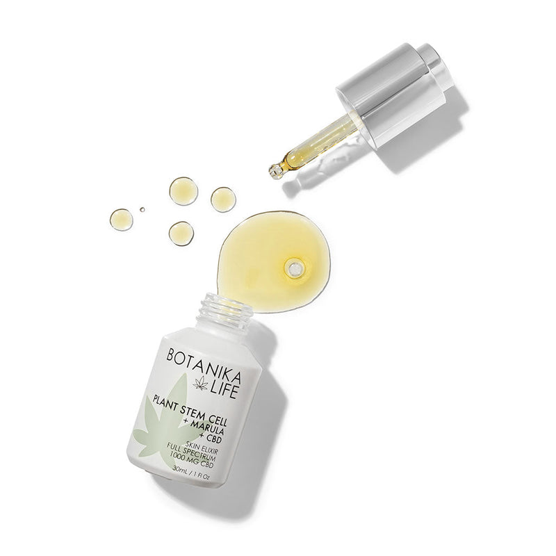 Plant Stem Cell + Marula + CBD Skin Elixir | Botanika Life