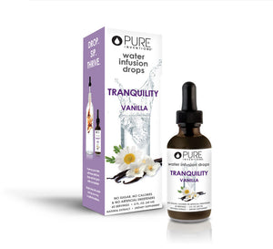 Tranquility Vanilla Water Infusion Drops | Pure Inventions