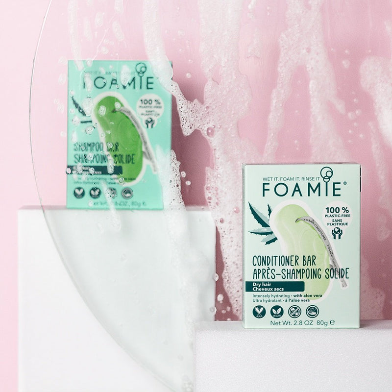 Aloe You Vera Much Shampoo Bar - For Dry Hair | Foamie