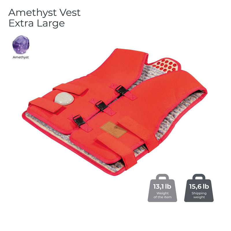 Amethyst Vest Extra Large Soft - Photon PEMF InfraMat Pro® | HealthyLine