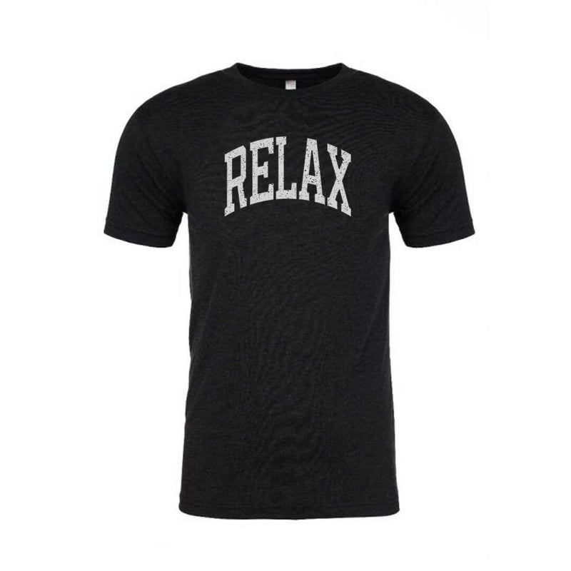 RELAX Collegiate Unisex T-Shirt | Lucky Owl