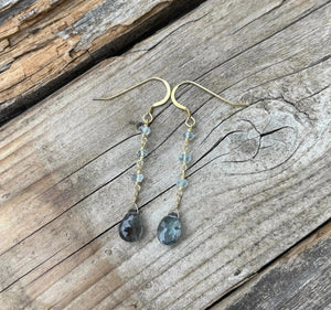 Alice Gemstone Earrings | Liv & B